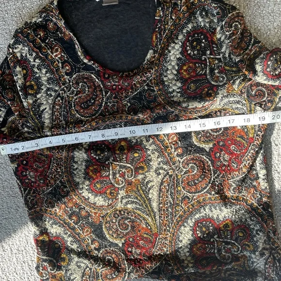 TanJay Multicolor Patterned Top - Picture 3 of 3